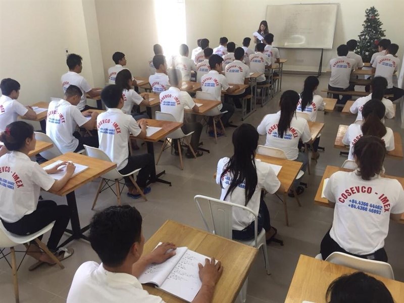 Đào tạo ngoại ngữ cho thực tập sinh